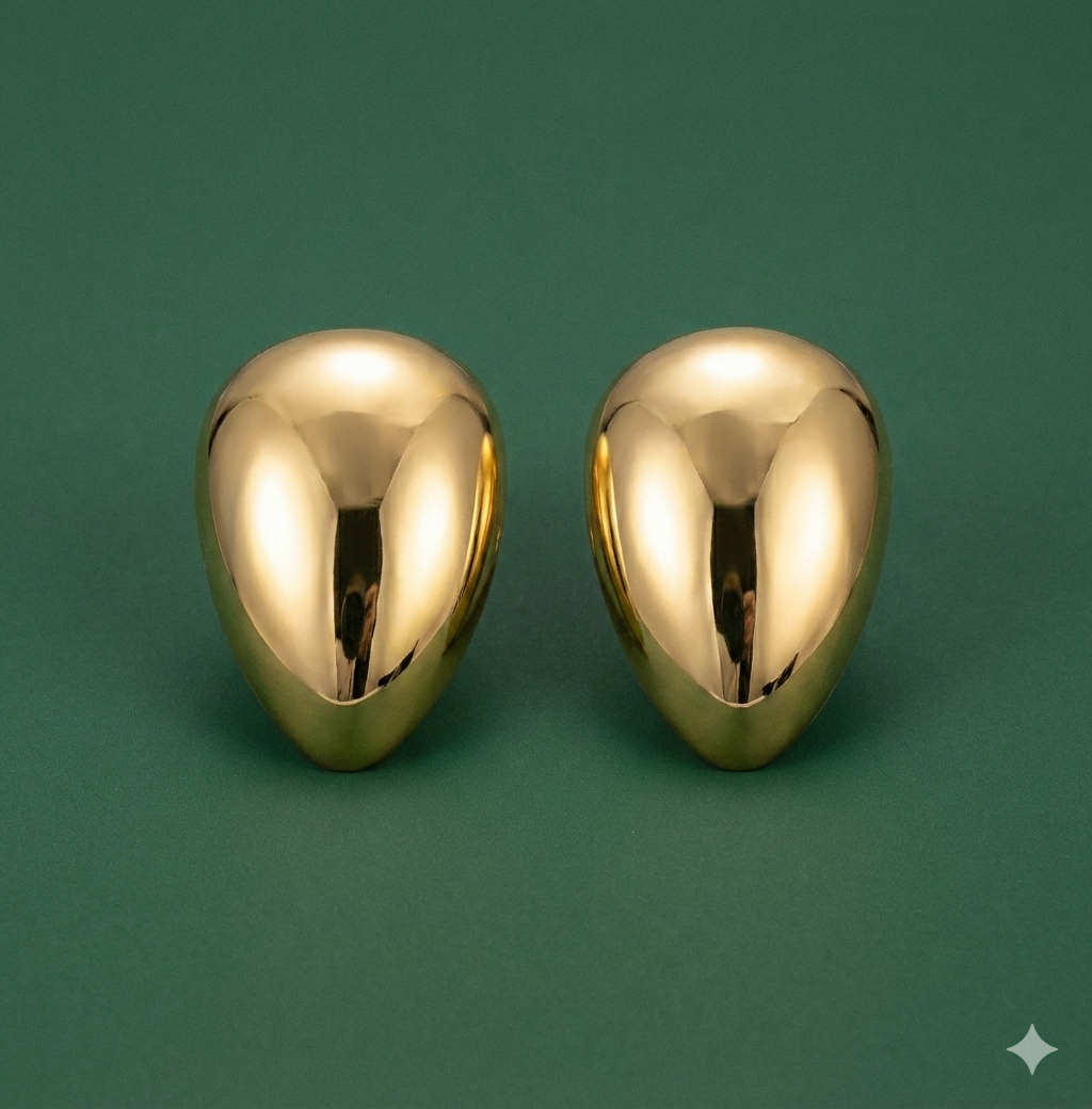 Upside down Water Drop Studs