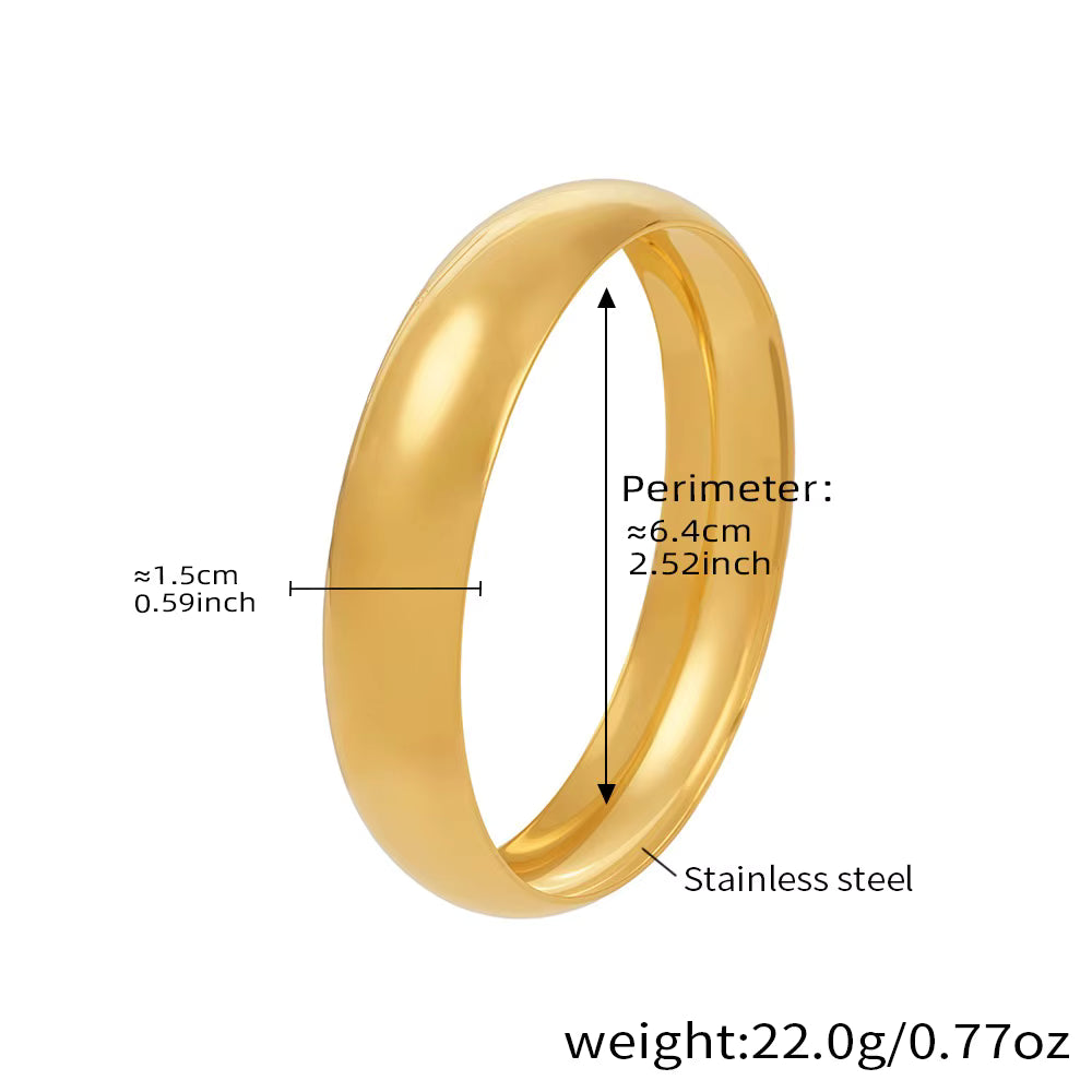 Chunky Cambered Bangle