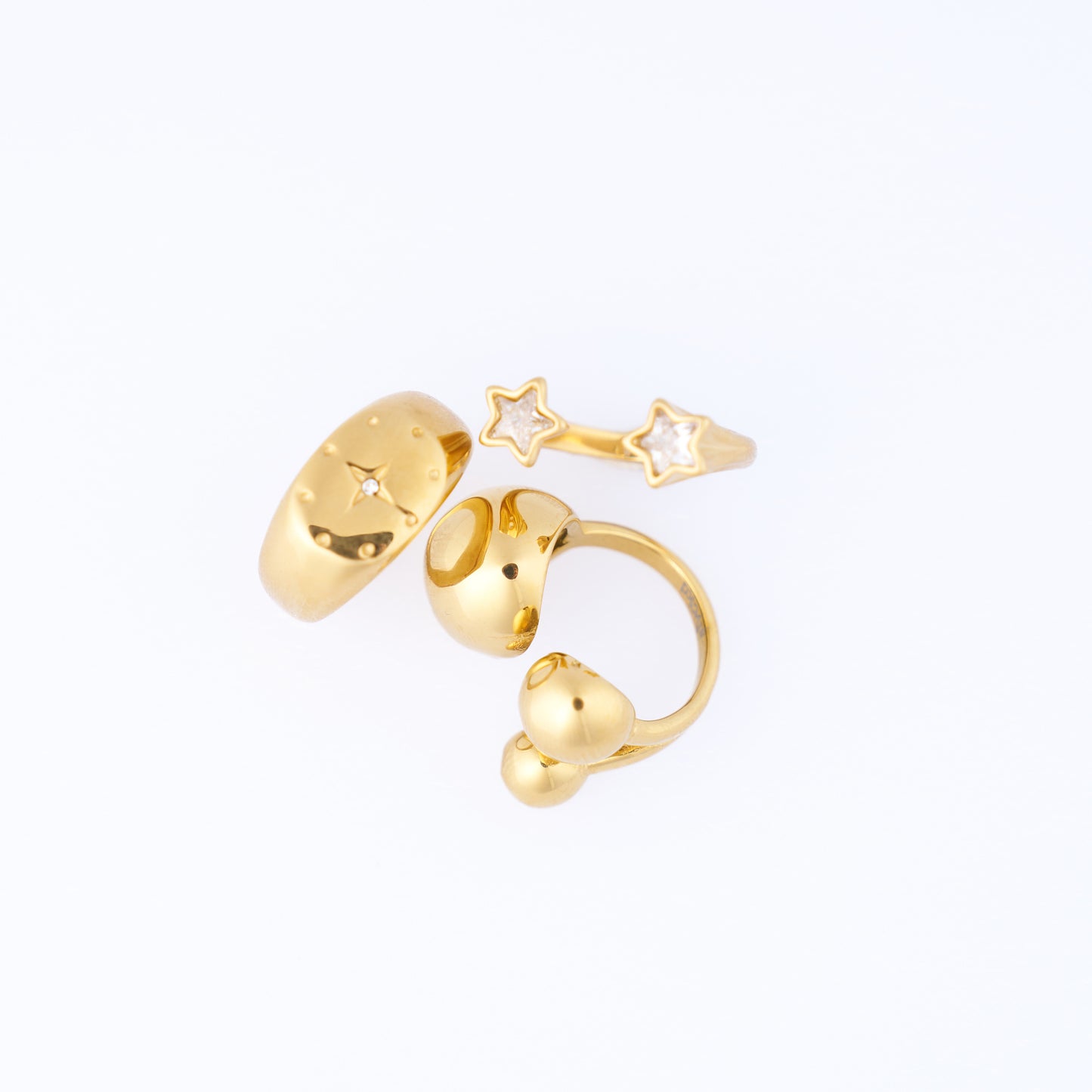 Star Oval Ring