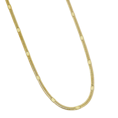 Patterned Herringbone Chain