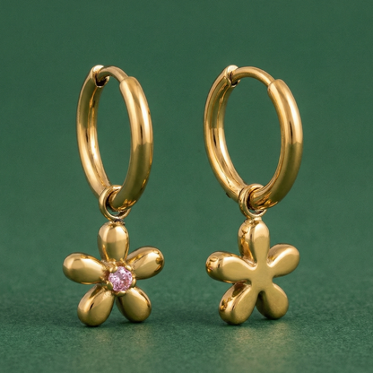 Flower Zirconia Sleepers