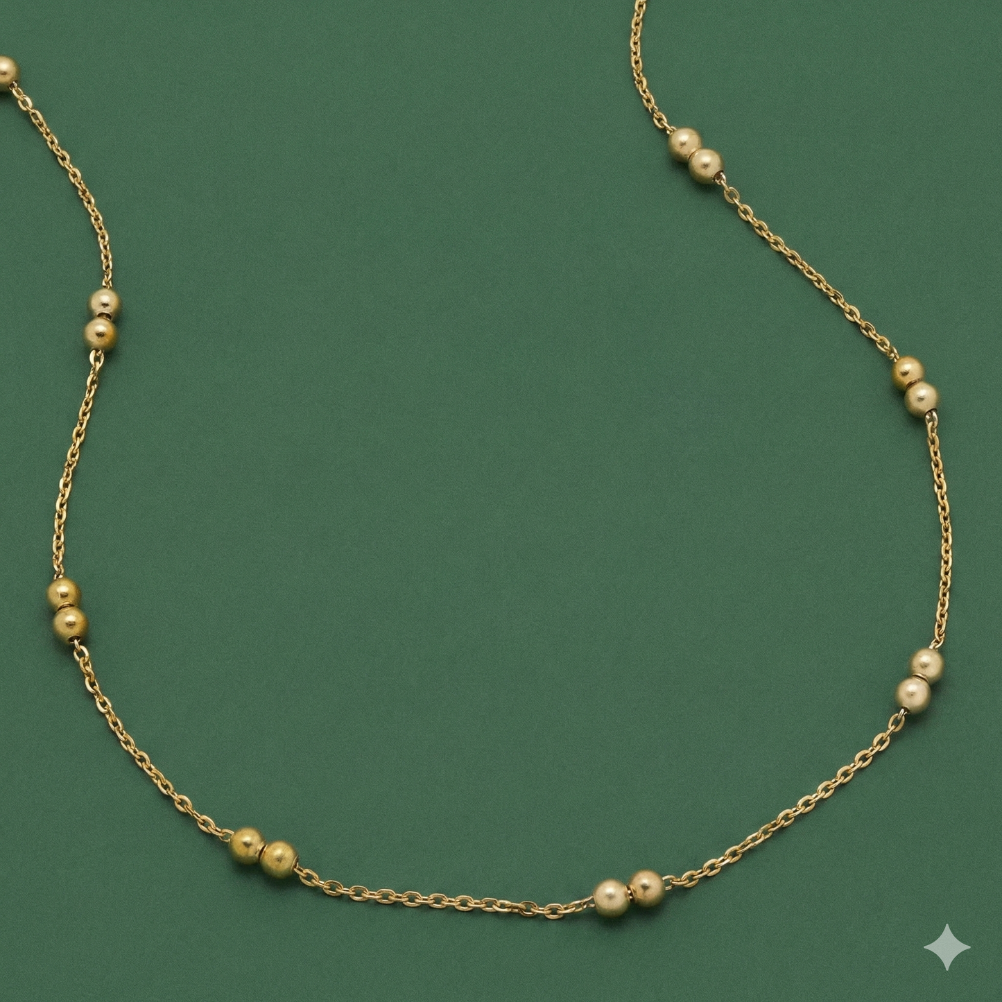 Double Anchor Necklace