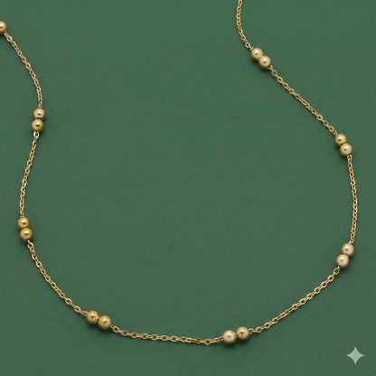 Double Anchor Necklace