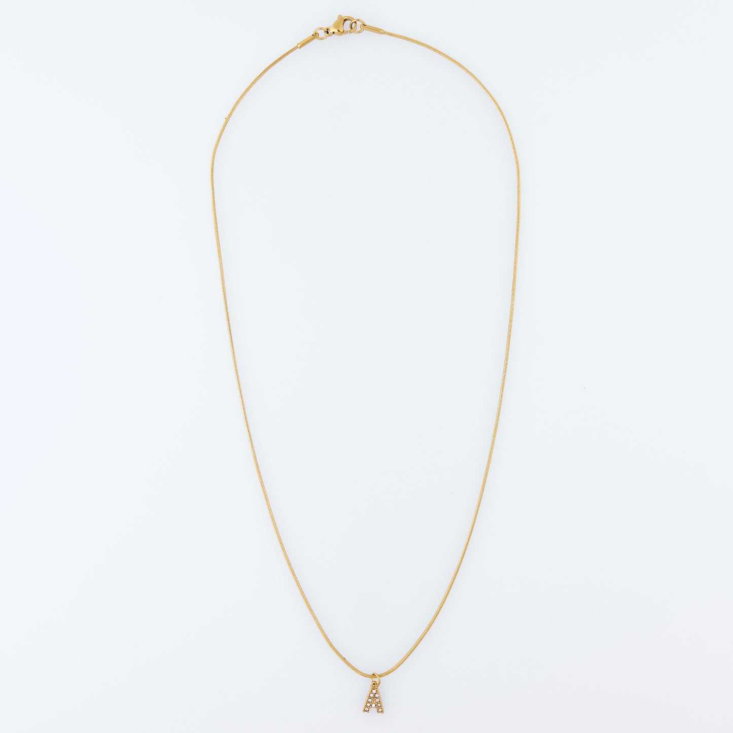 Initial Spark Necklace